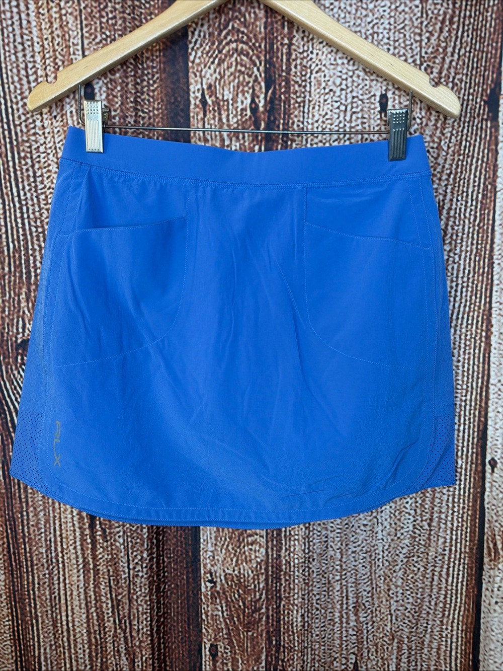 RLX Ralph Lauren Black Label Women's Tennis Golf Concept Skort Resort Blue Small